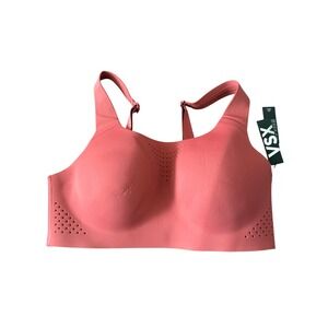 VSX Victoria's Secret High Impact Sports Bra 36C Terracotta Pink Laser Cut NWT